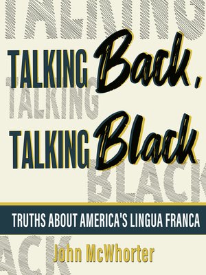 cover image of Talking Back, Talking Black